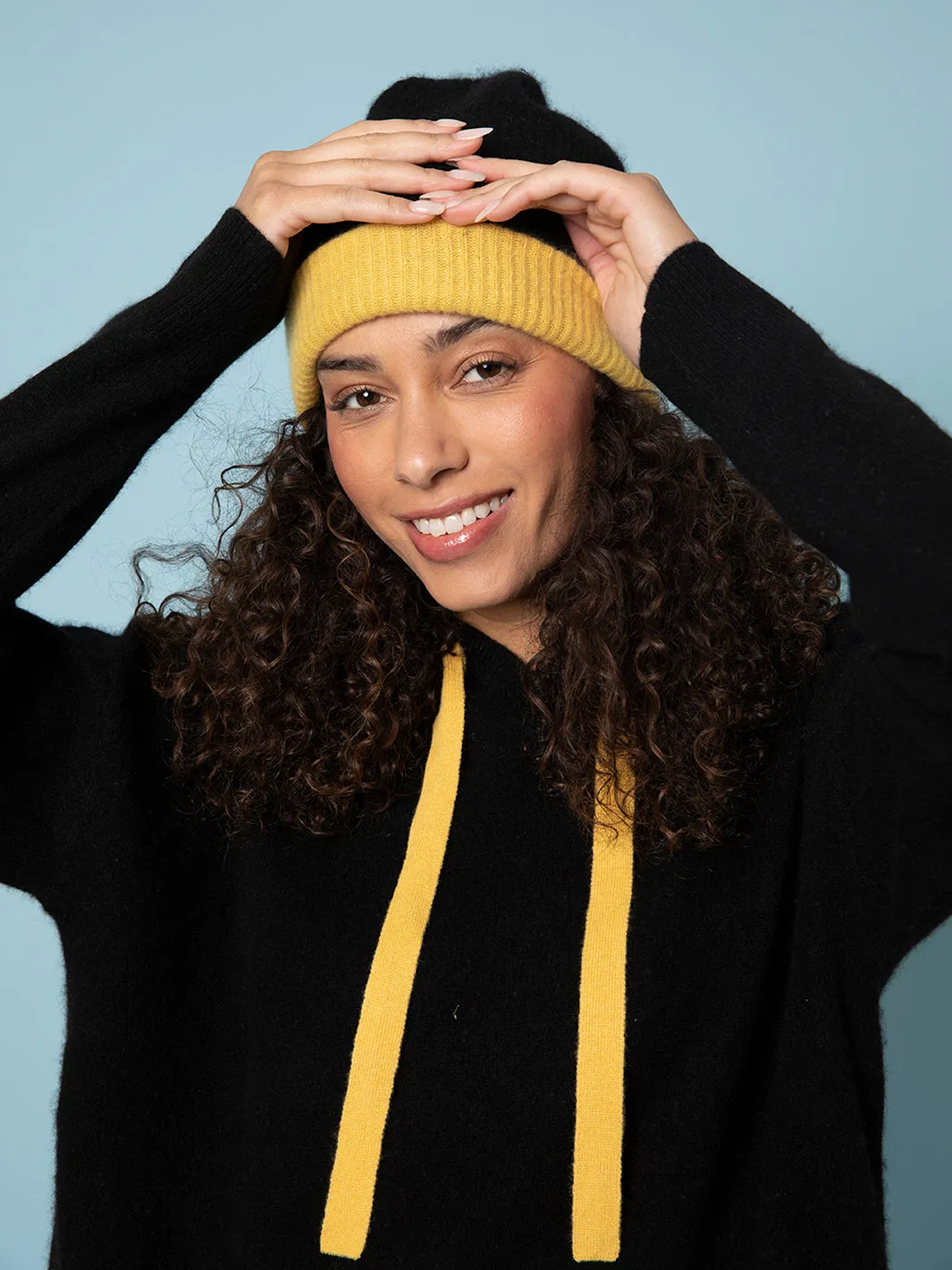Fai Women's Cashmere Reversible Beanie