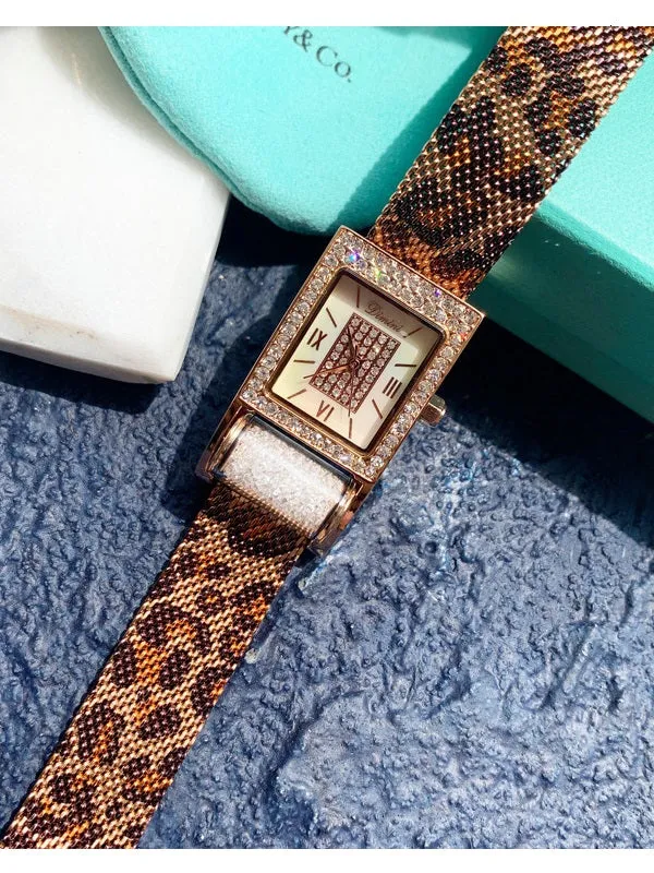 Fashion&Classic Square Pattern Women's Watch
