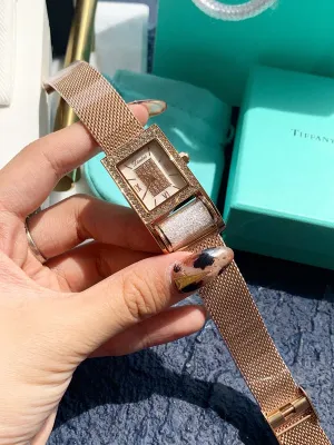 Fashion&Classic Square Pattern Women's Watch