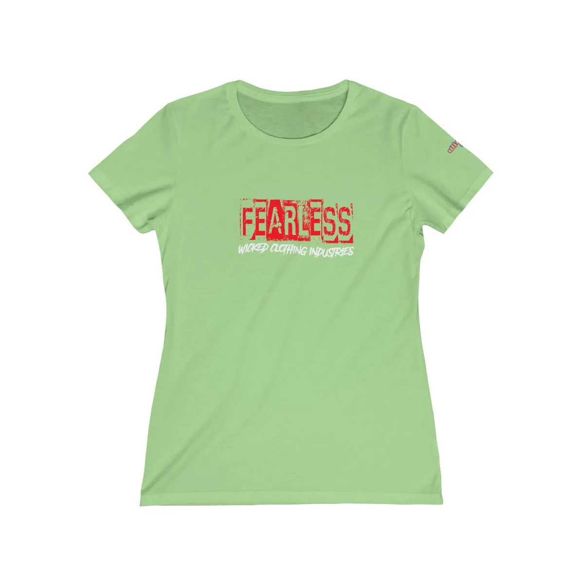 Fearless Red / Shorter Sleeve Tee
