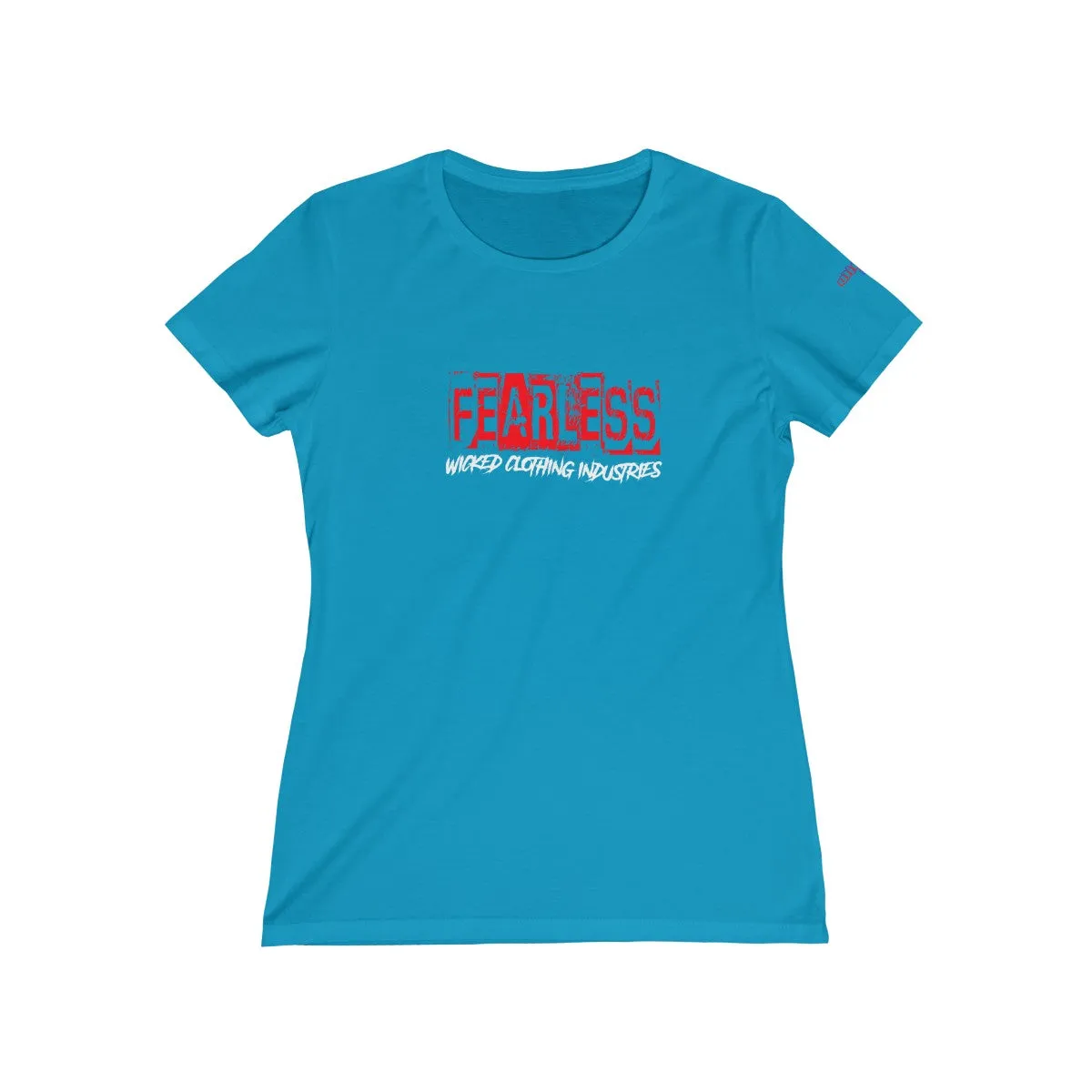 Fearless Red / Shorter Sleeve Tee