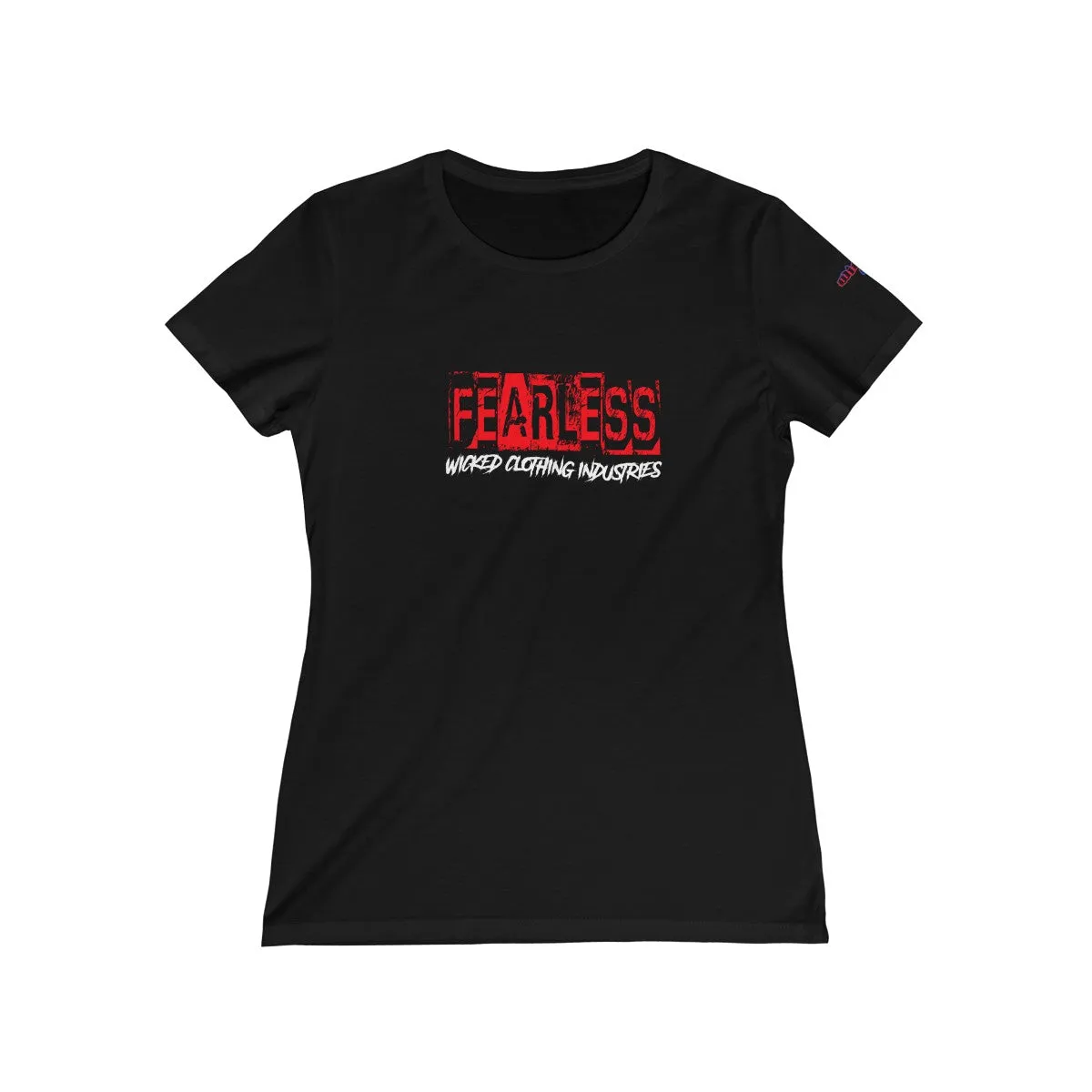 Fearless Red / Shorter Sleeve Tee