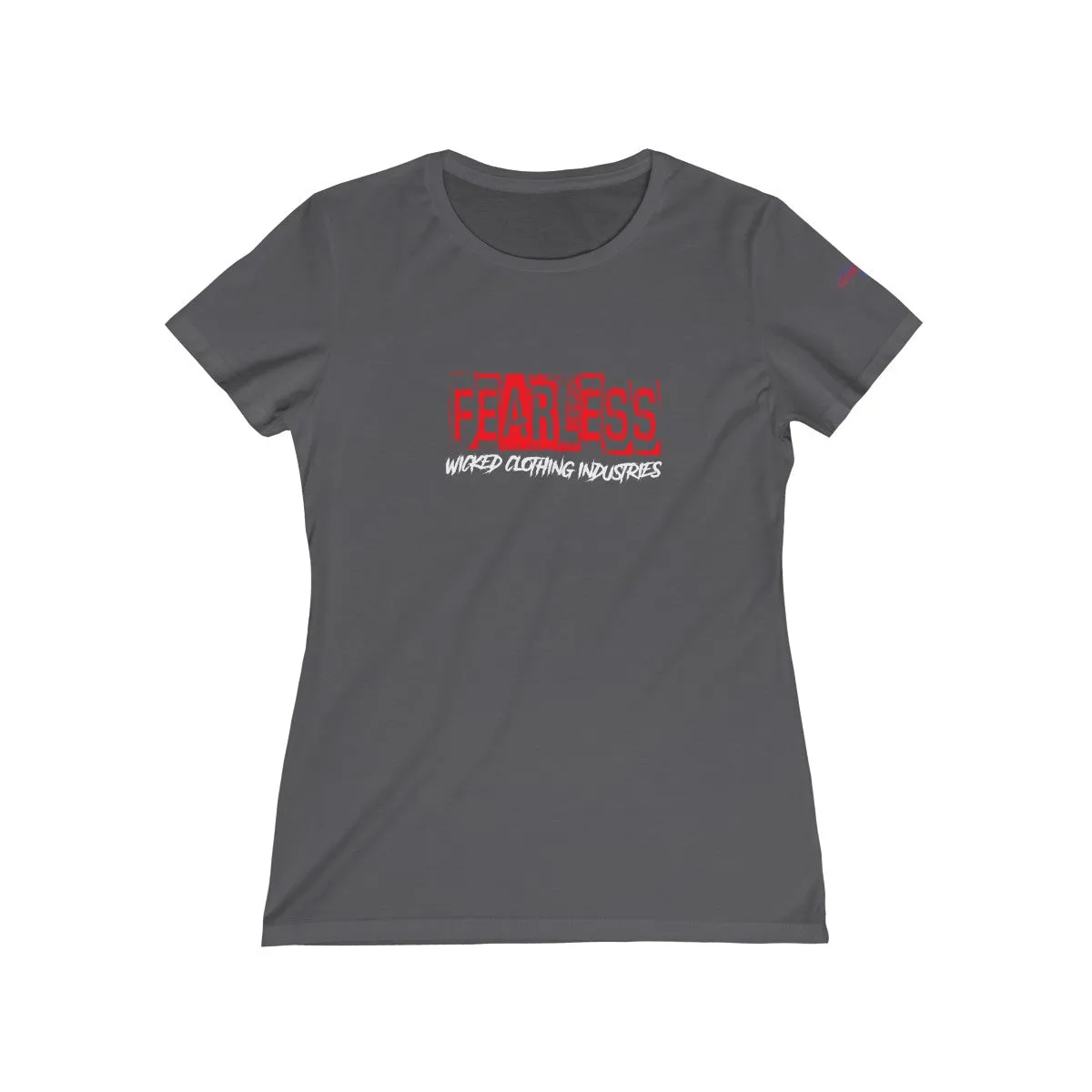 Fearless Red / Shorter Sleeve Tee