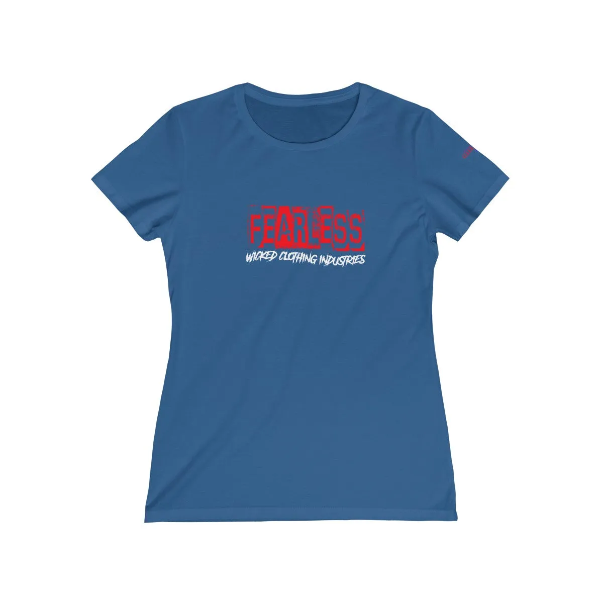 Fearless Red / Shorter Sleeve Tee