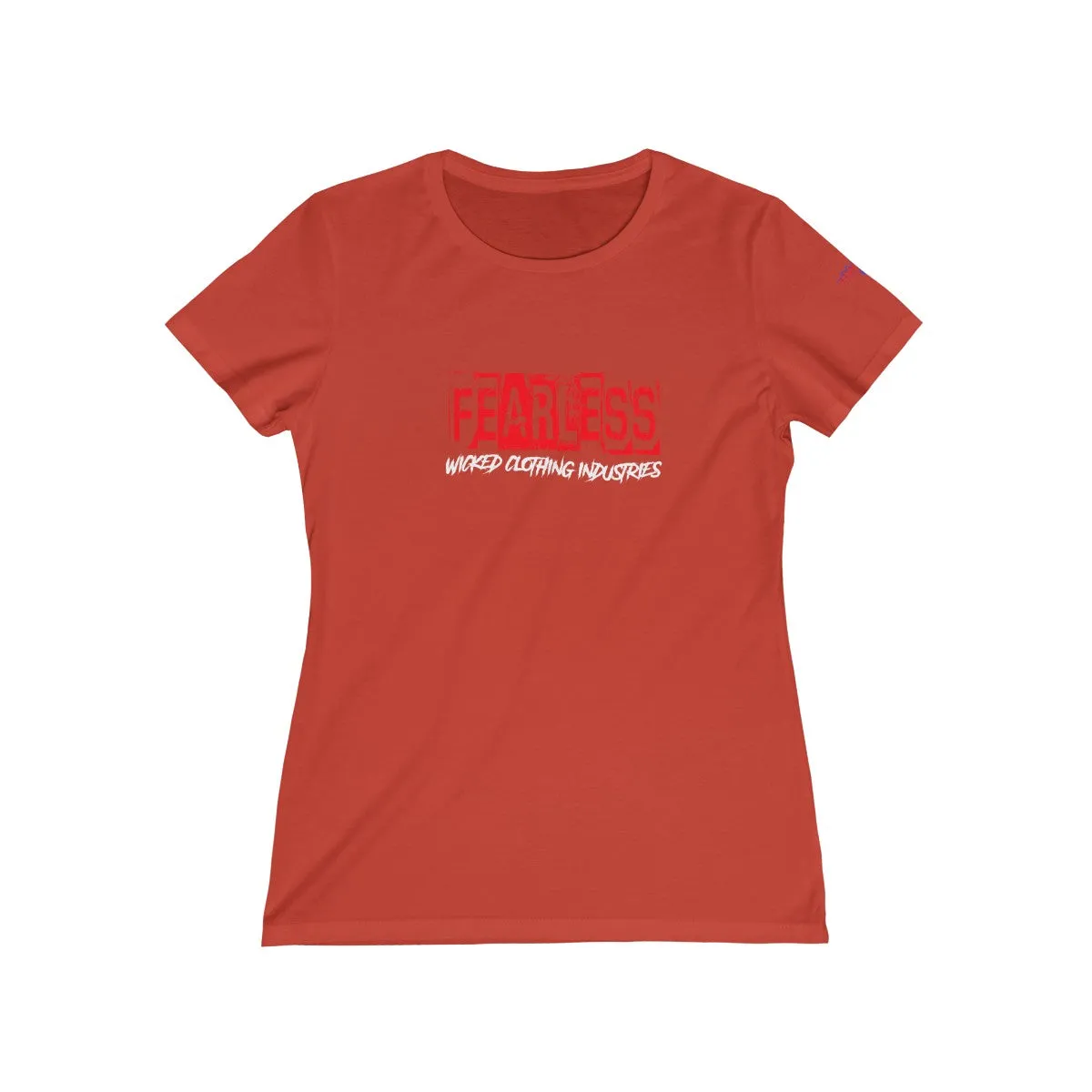 Fearless Red / Shorter Sleeve Tee