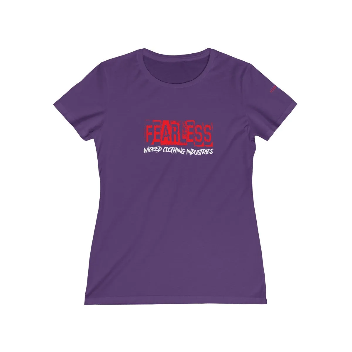 Fearless Red / Shorter Sleeve Tee