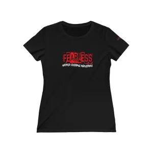 Fearless Red / Shorter Sleeve Tee
