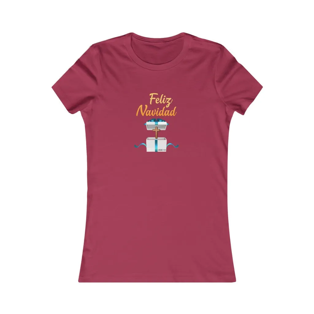Feliz Navidad Women's Favorite Tee