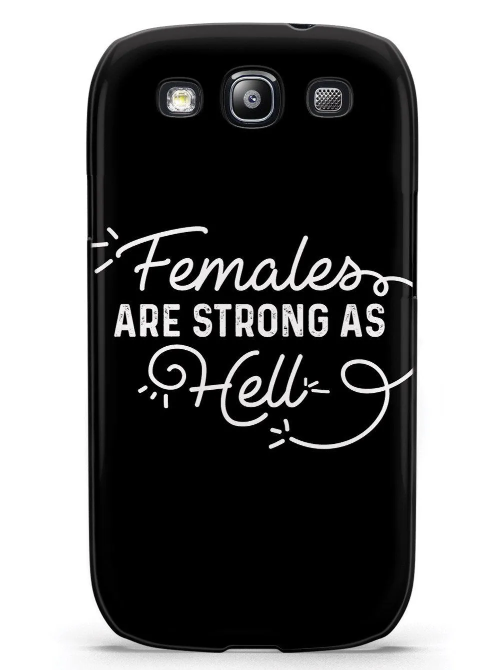 Females Are Strong As Hell - Black Case