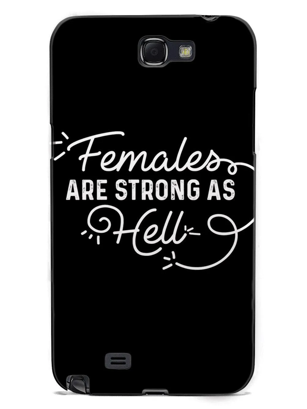 Females Are Strong As Hell - Black Case