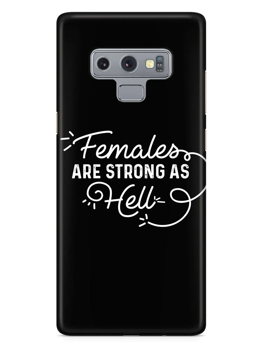 Females Are Strong As Hell - Black Case