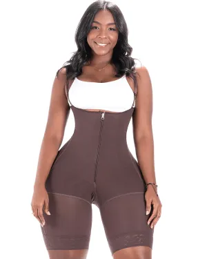 Final Sale Clearance Bling Shapers Colombian Faja For Curvy Women with Wide Hips - 4 Hook Closure