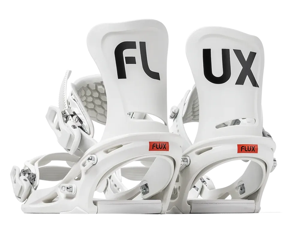Flux GS Snowboard Bindings Womens White