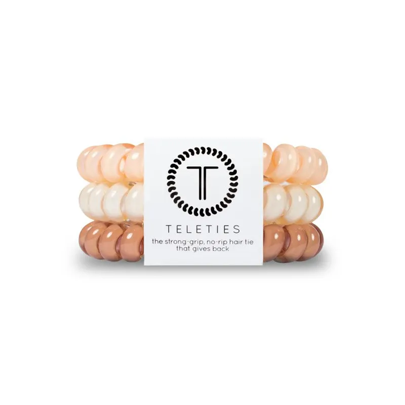 For the Love of Nudes Large Hair Tie 3 Pack