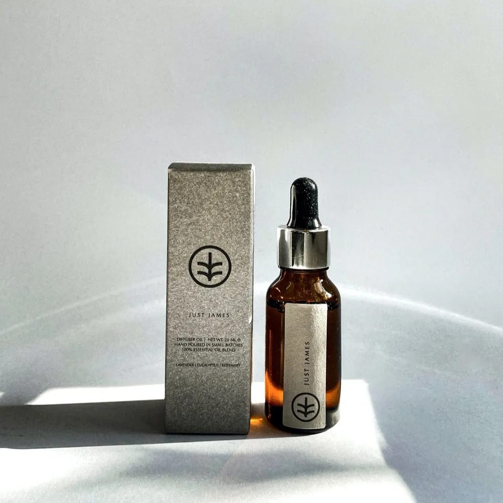 Fragrance & Diffuser Essential Oil | Just James & Natural Cologne 20ml