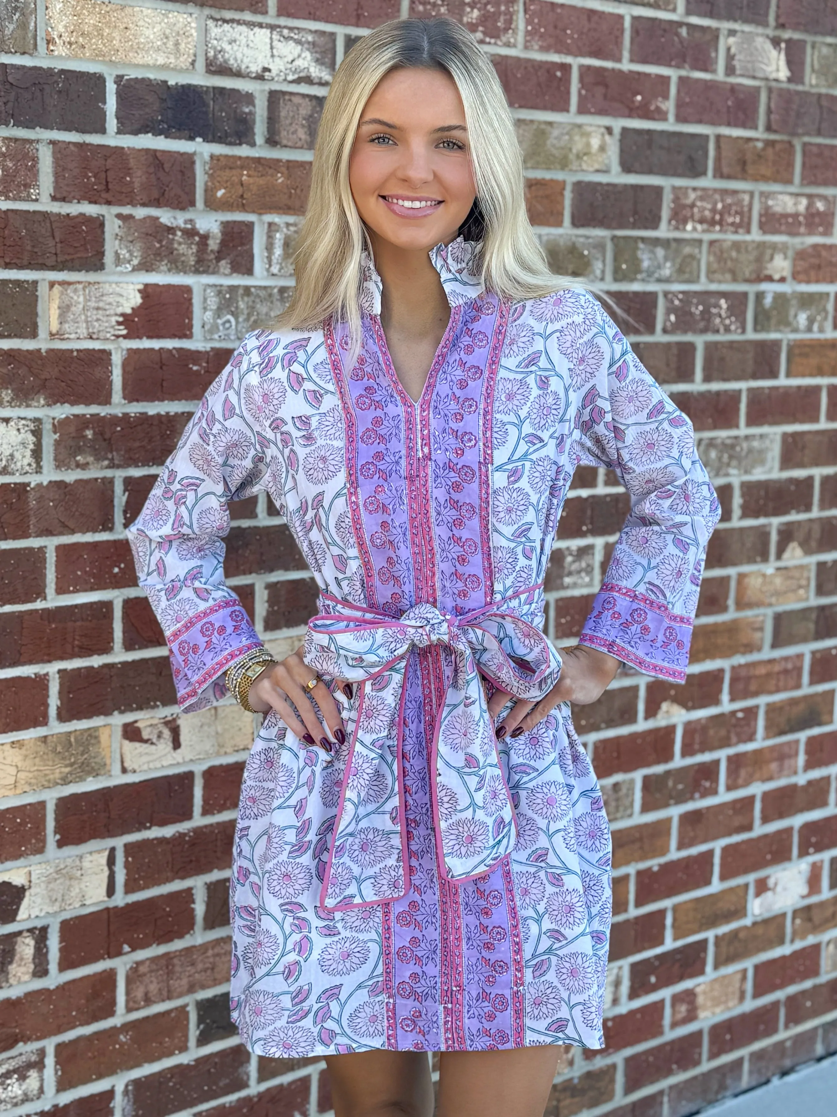 French Quarters Dress (Geranium)