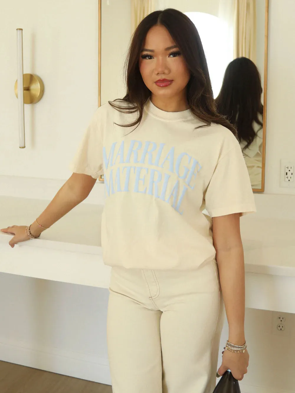 Friday   Saturday Marriage Material Tee