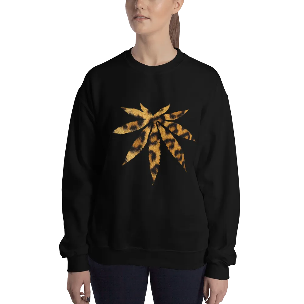 Ganja Cheetah Sweatshirt Unisex