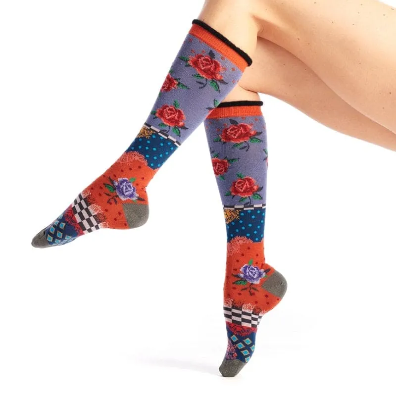 Garden Knee High Socks for Her