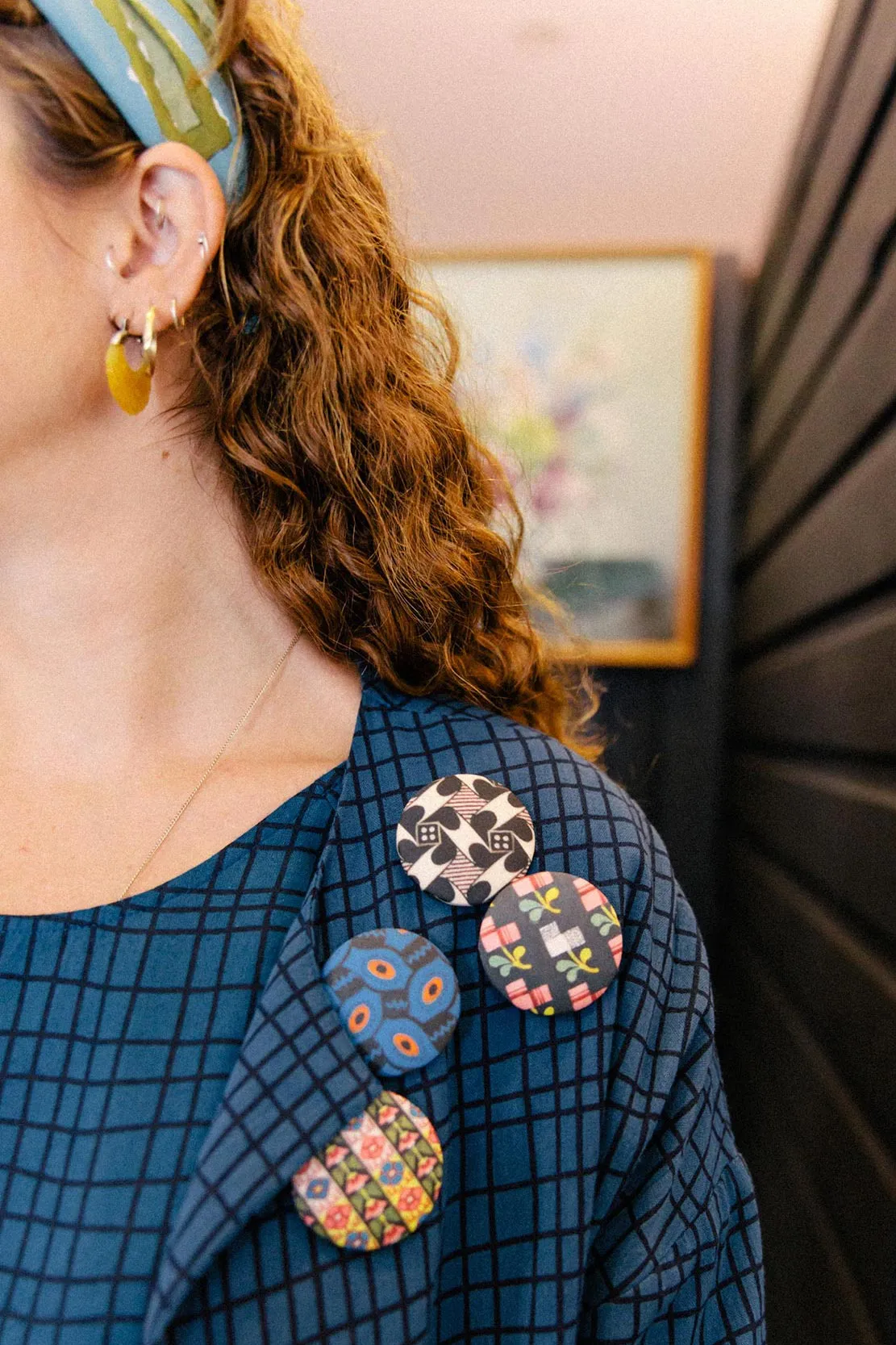 Geo  brooch