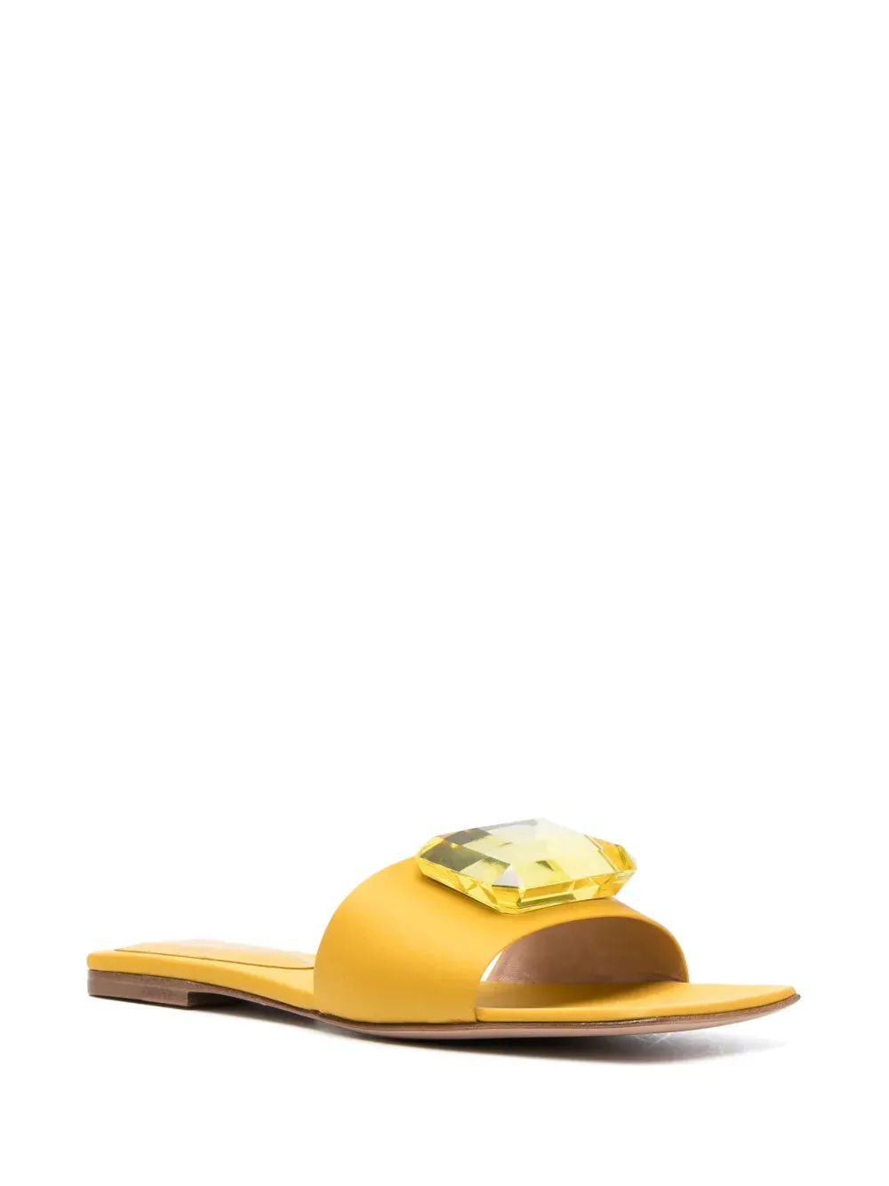 Gianvito Rossi Jaipur crystal-embellished slides