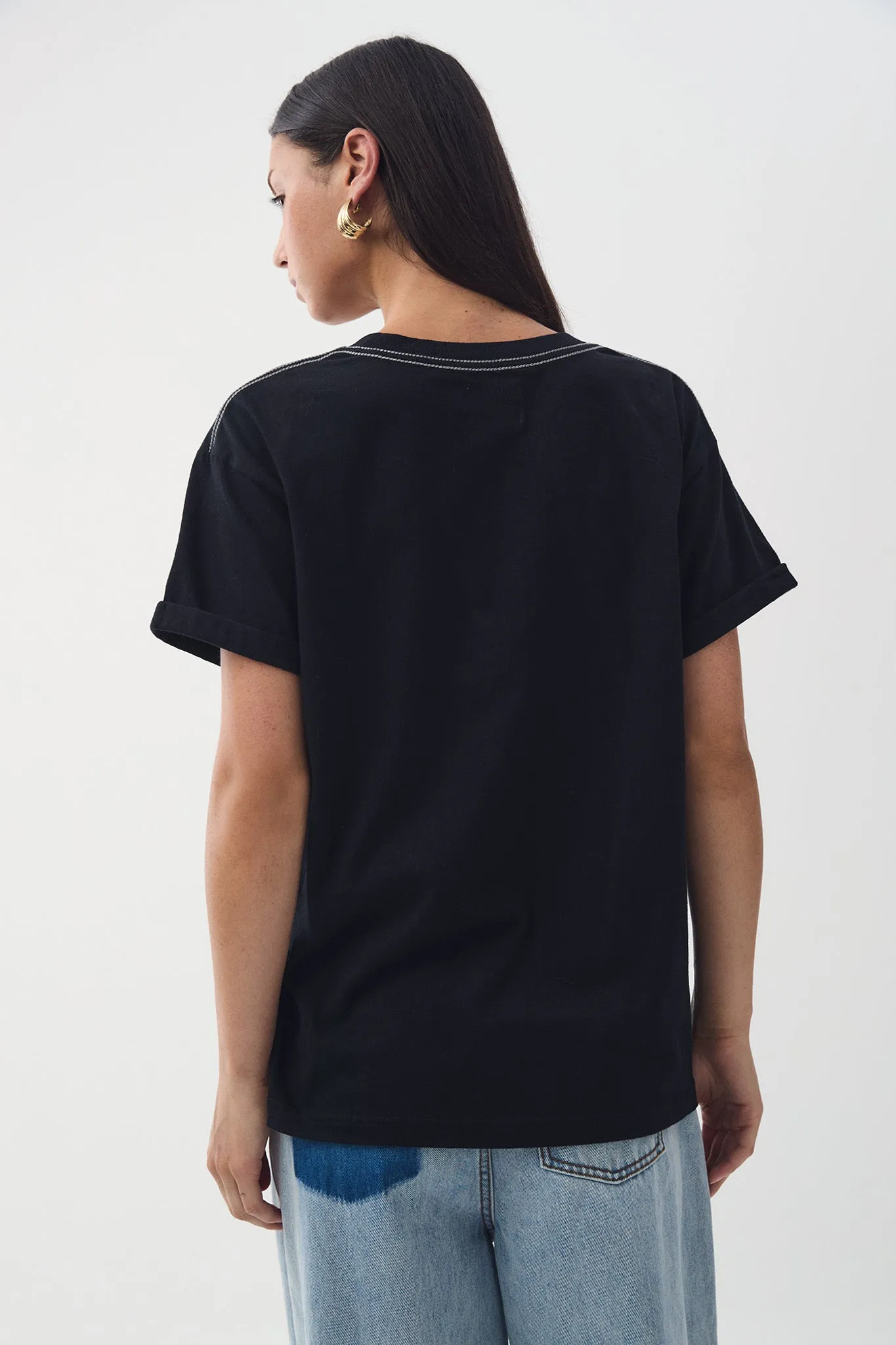 Glider Embellished Logo Tee