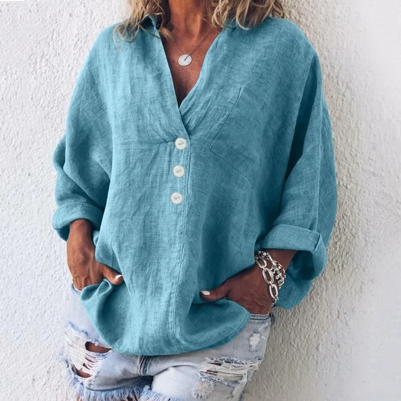 Gloria® | Stylish Linen Blouse