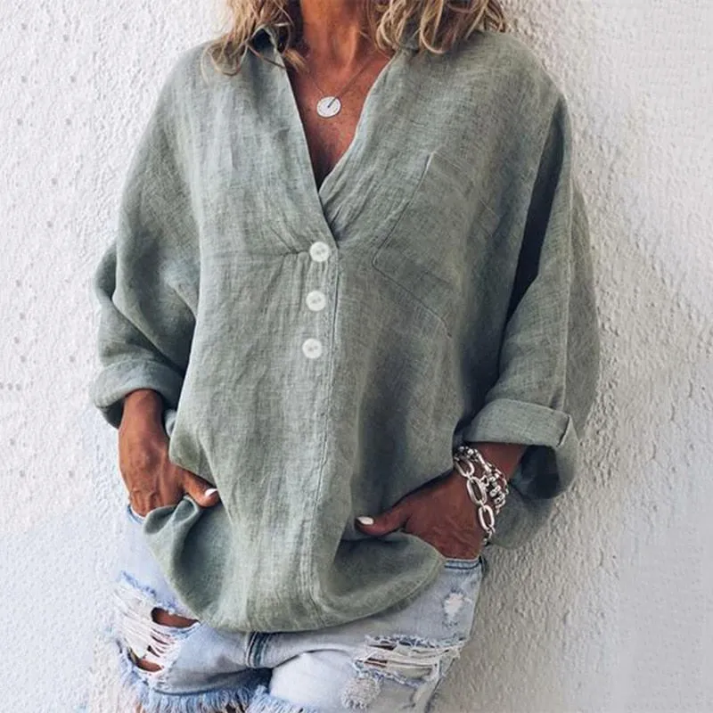 Gloria® | Stylish Linen Blouse