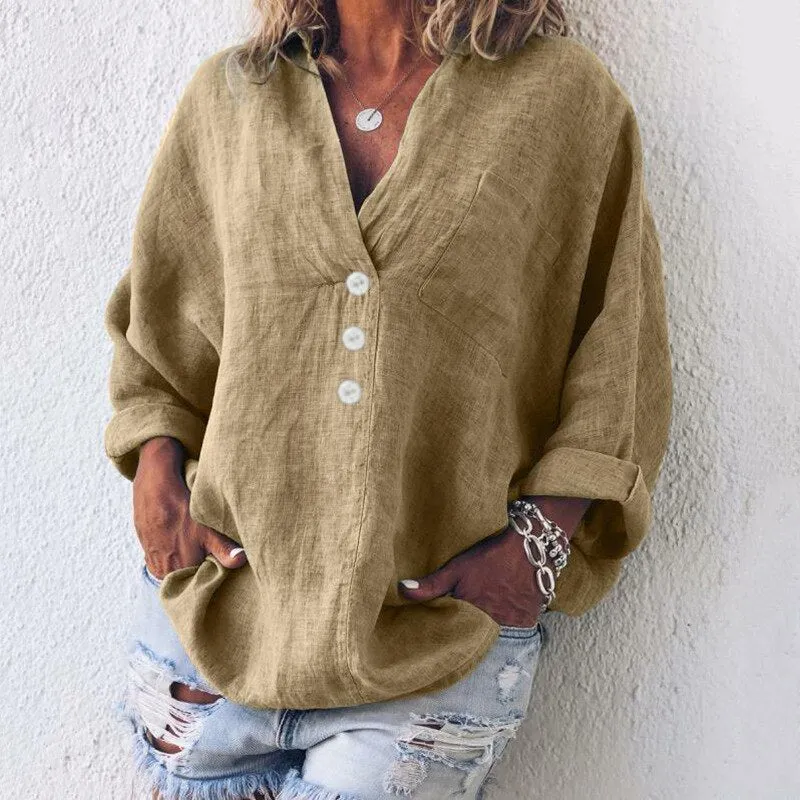 Gloria® | Stylish Linen Blouse