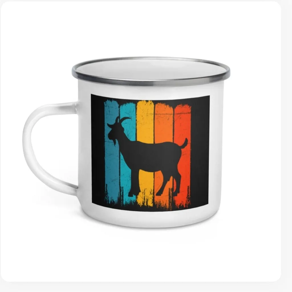GOAT OUTDOORS Enamel Mug