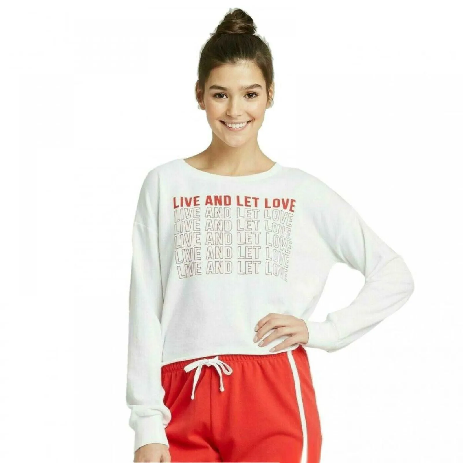 Grayson/Threads Women's Live And Let Love Long-Sleeve Pajama Top
