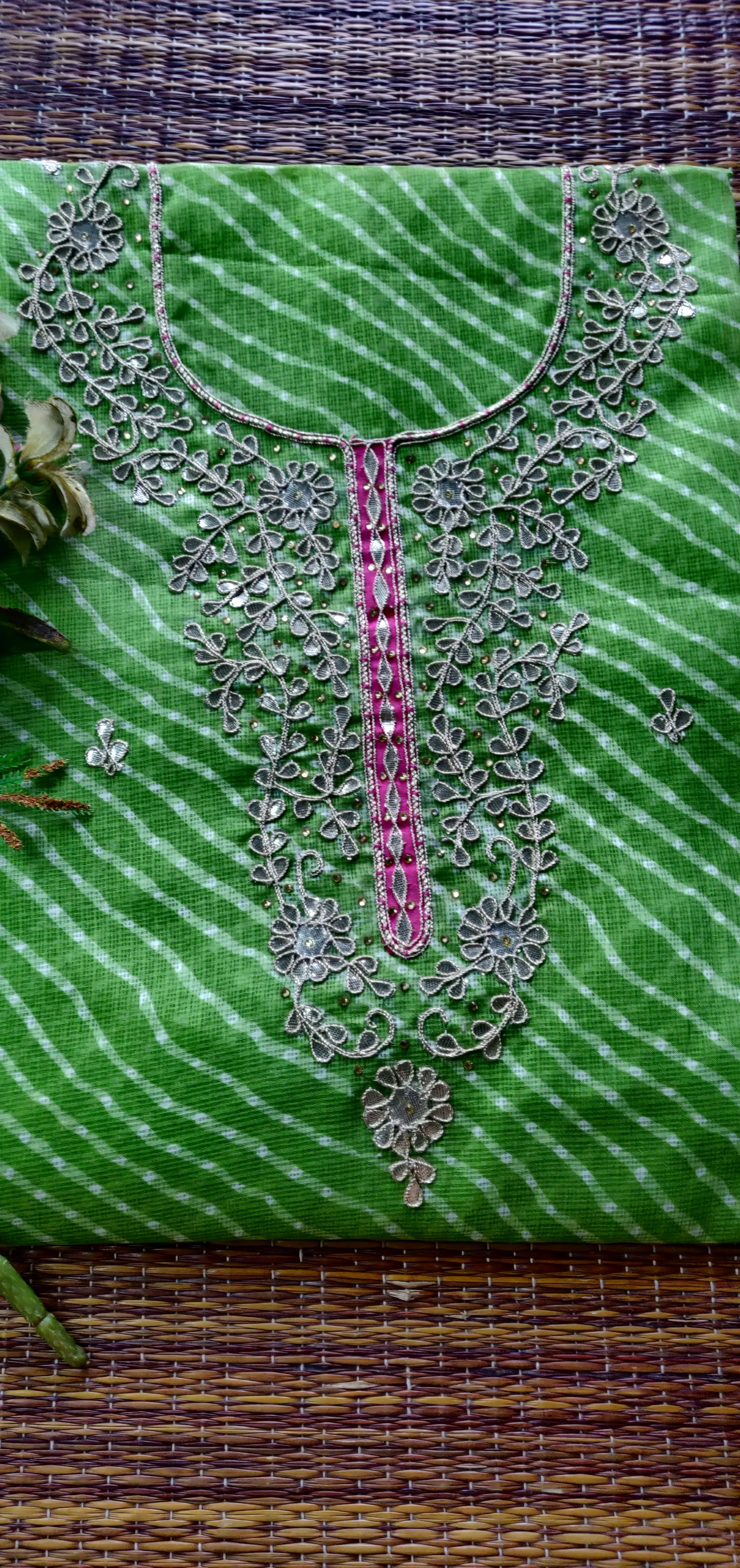 Green Kota Gota Patti Kurti