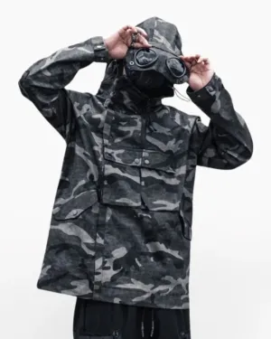 Green Techwear Jacket