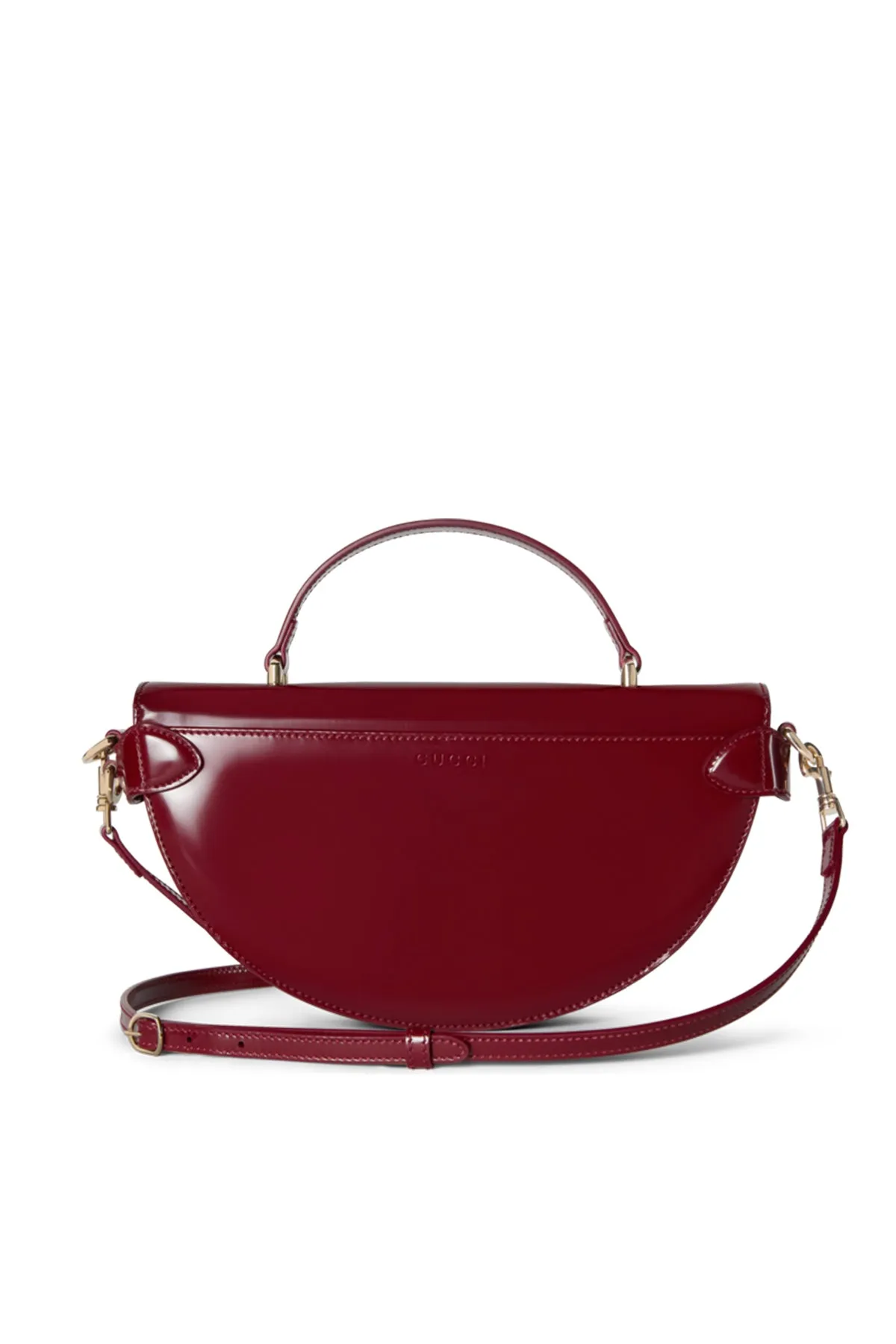 GUCCI | SMALL HALF-MOON TOP HANDLE BAG