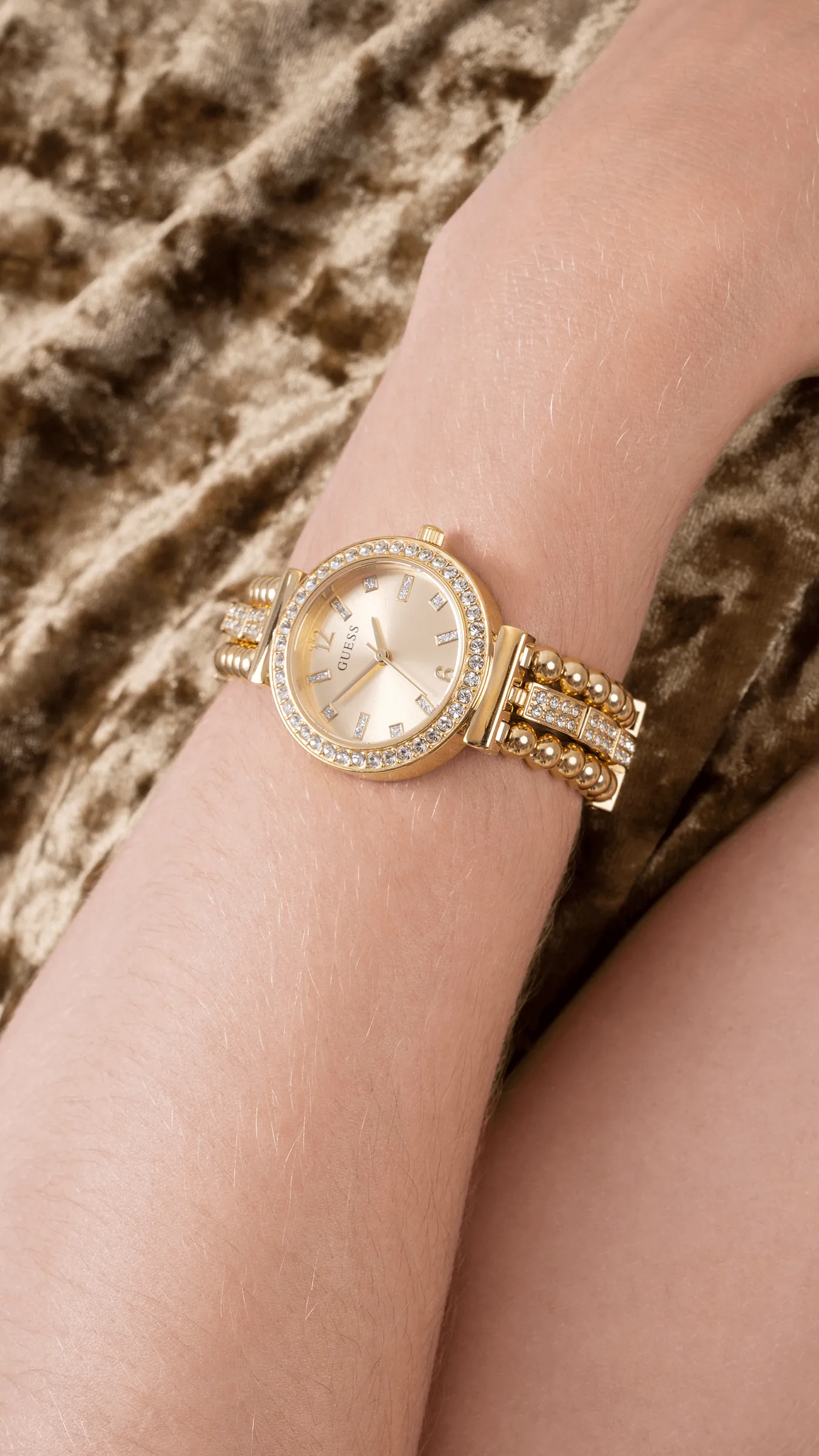 Guess Gala Gold Women's Analogue Watch GW0401L2