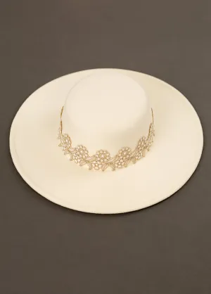 Halo Hat in Cream
