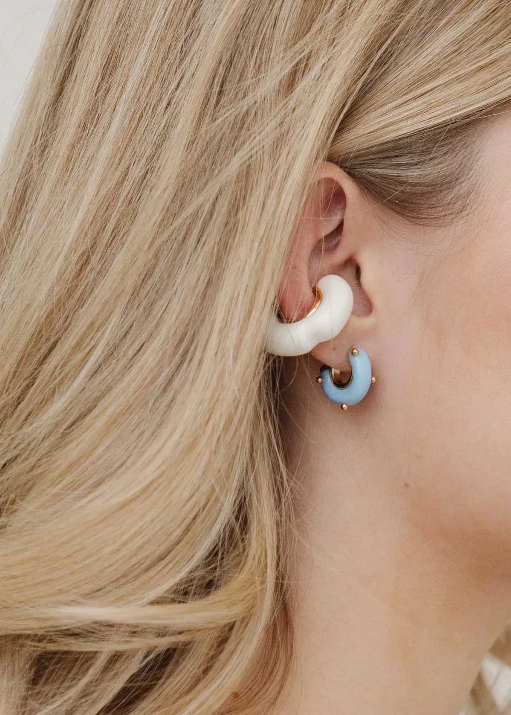 Hannayoo Works Coussin Sculpture Earcuff Single