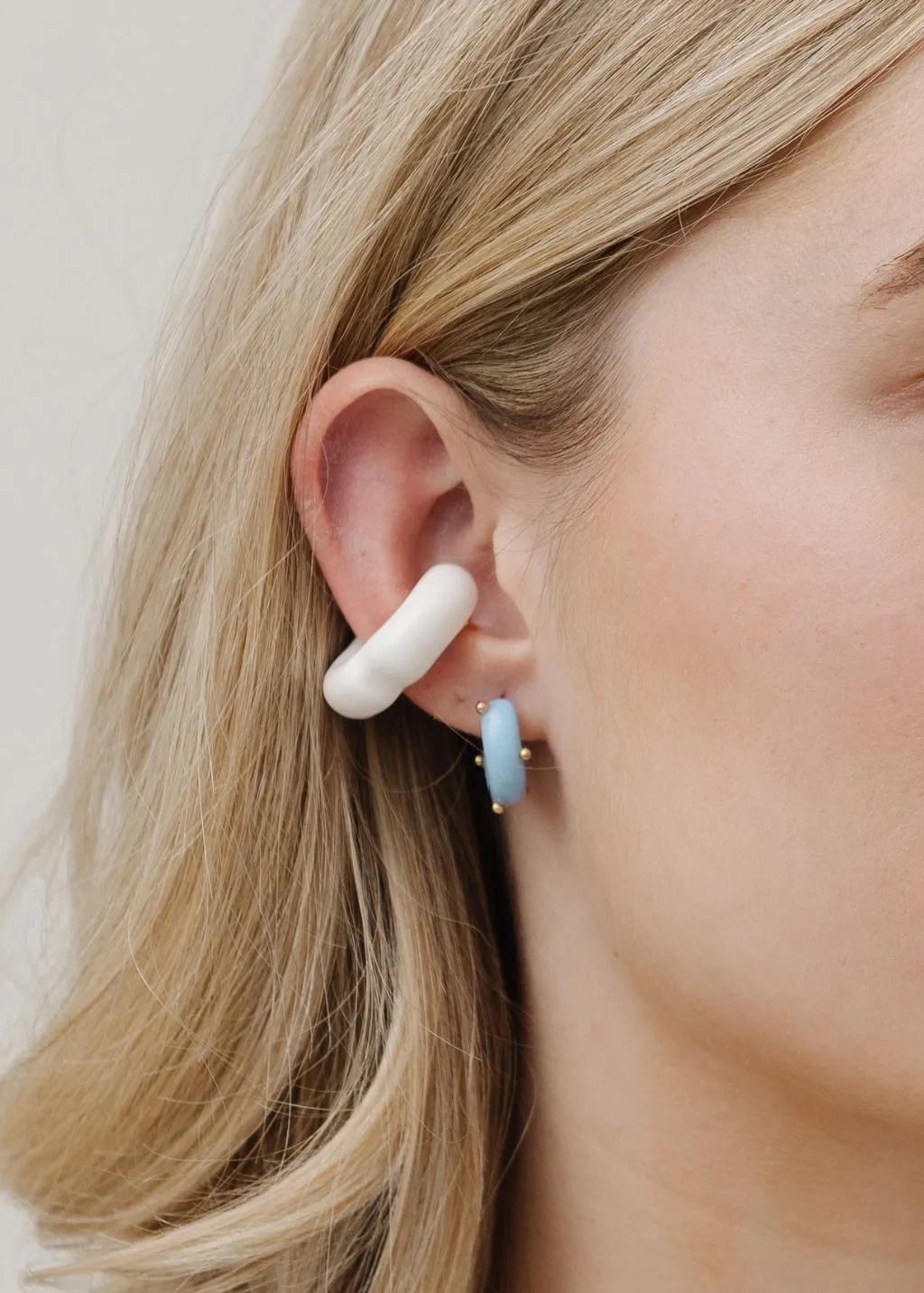 Hannayoo Works Coussin Sculpture Earcuff Single