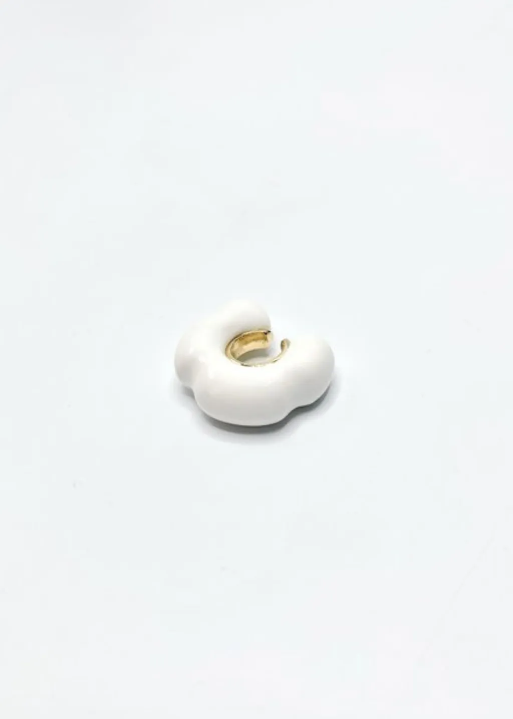 Hannayoo Works Coussin Sculpture Earcuff Single