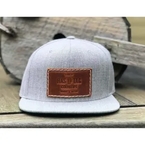 Hashtag Live It Leather Patch Snapback