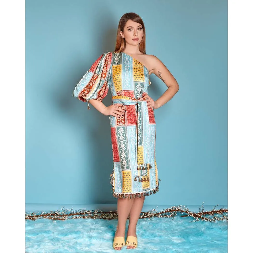 Haveli One Shoulder Dress