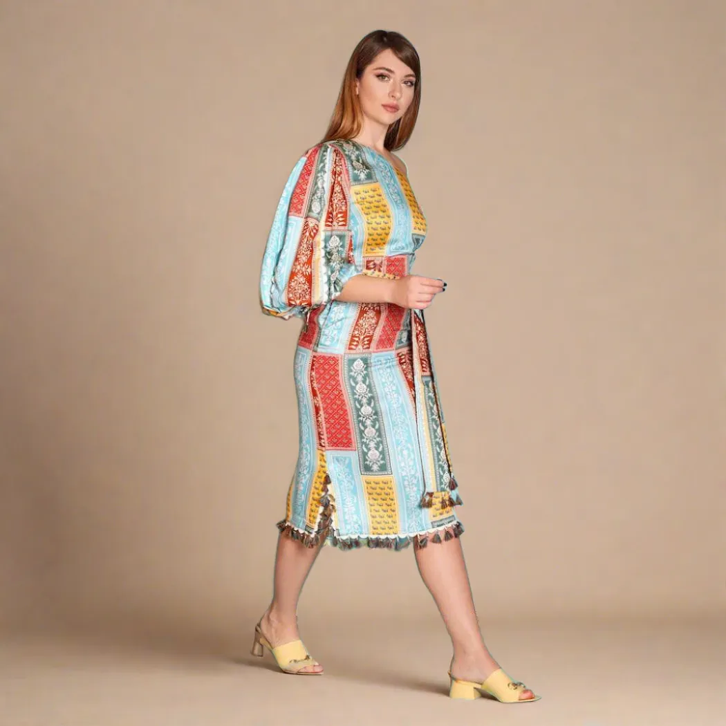 Haveli One Shoulder Dress