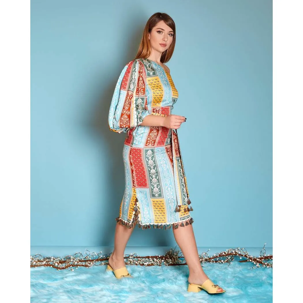 Haveli One Shoulder Dress
