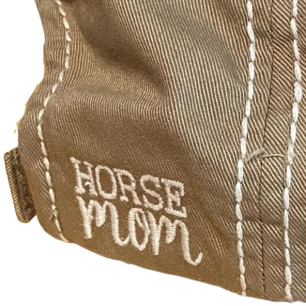 Horse Mom Khaki Vintage Baseball Cap