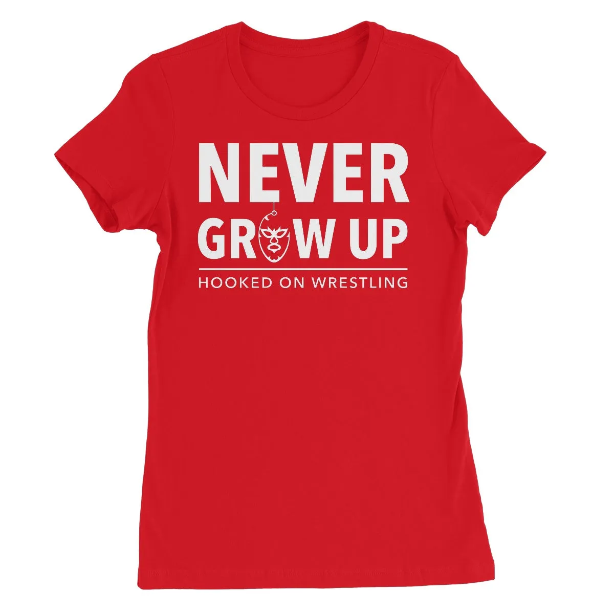 H.O.W Never Grow Up Women's Short Sleeve T-Shirt