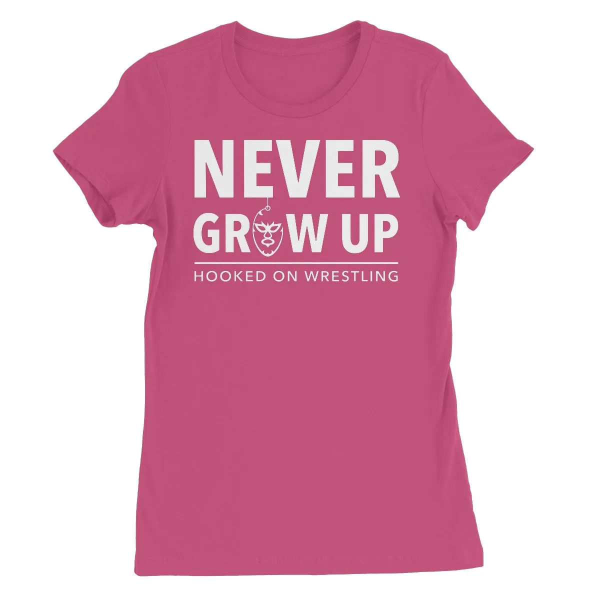 H.O.W Never Grow Up Women's Short Sleeve T-Shirt