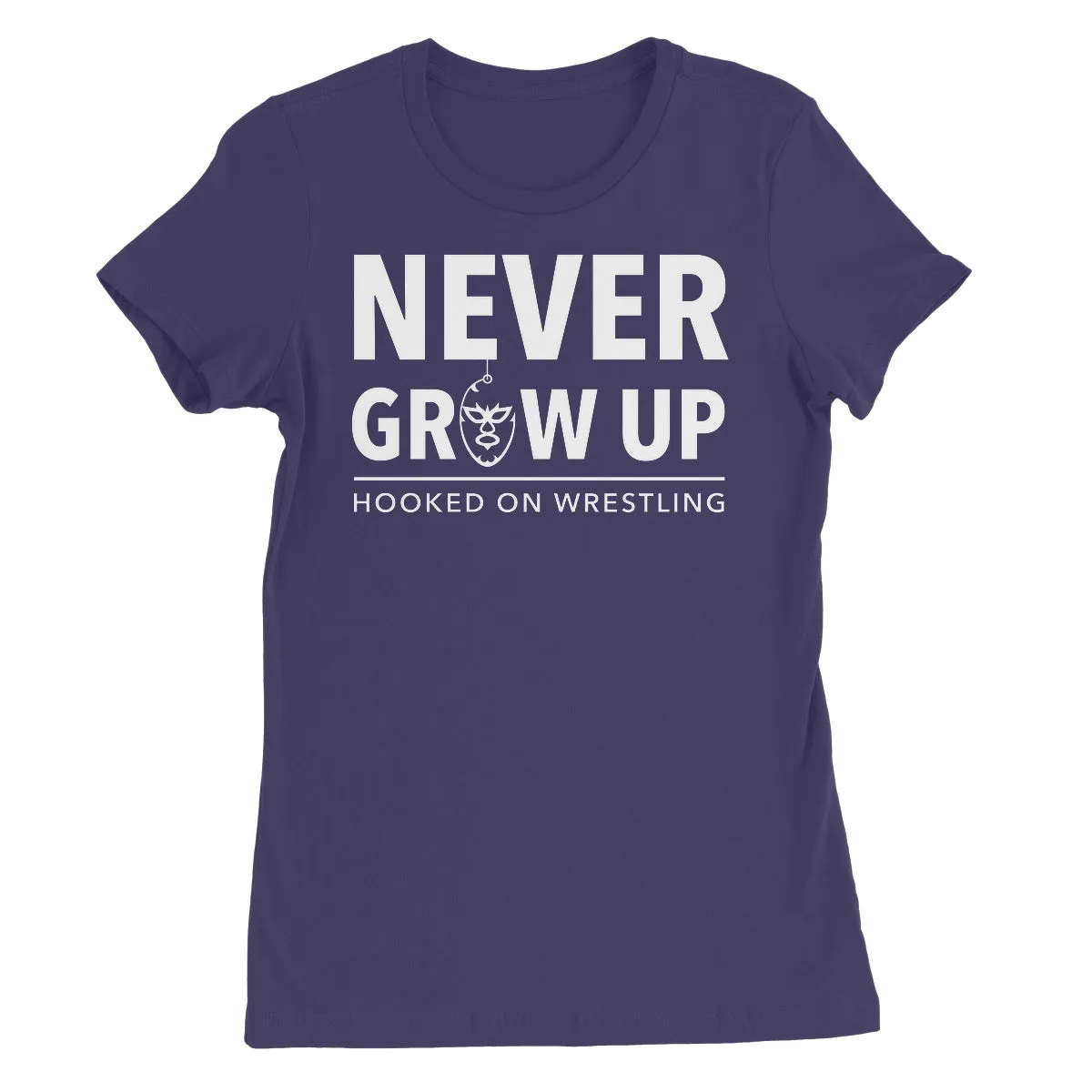 H.O.W Never Grow Up Women's Short Sleeve T-Shirt