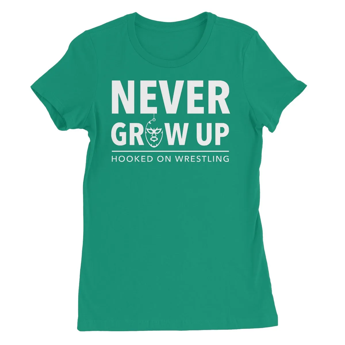 H.O.W Never Grow Up Women's Short Sleeve T-Shirt
