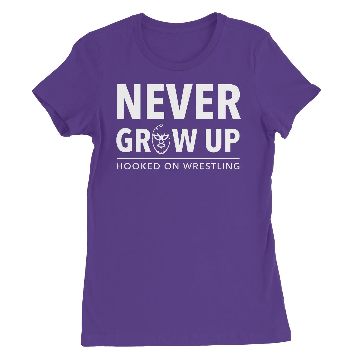 H.O.W Never Grow Up Women's Short Sleeve T-Shirt