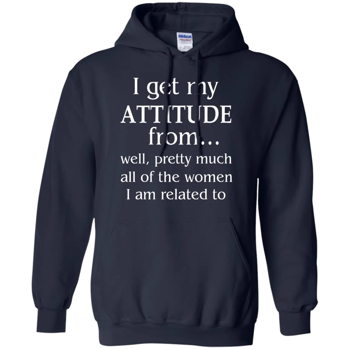 I Get My Attitude From Well Pretty Much All Of The Women Shirt, Hoodie, Tank
